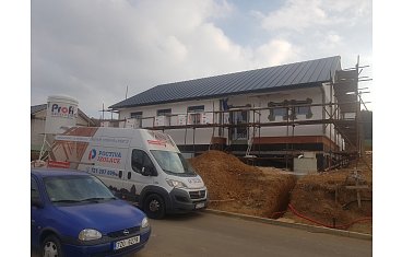 Zateplení novostavby rodinného domu v Lechoticích