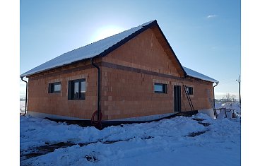 Izolace novostavby rodinného domu v Kozojídkách